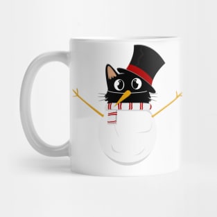 Snow kitty Mug